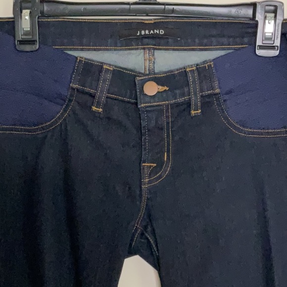 217. J BRAND MAMA J Starless Maternity Blue Jeans 30 /10 - Picture 6 of 14